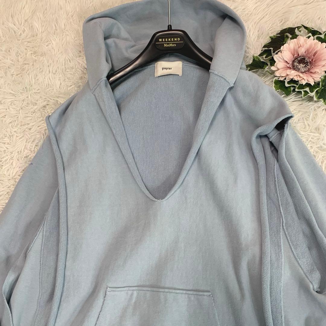 専用♡定価2.8万◆papier/パピエ Broken Parker 完売品