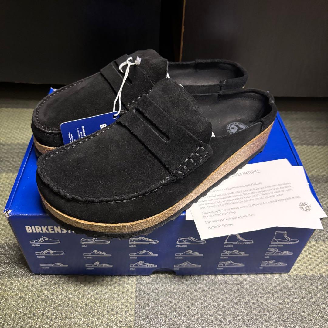 新品 Birkenstock Naplesビルケン ネープルズ 40 ブラック