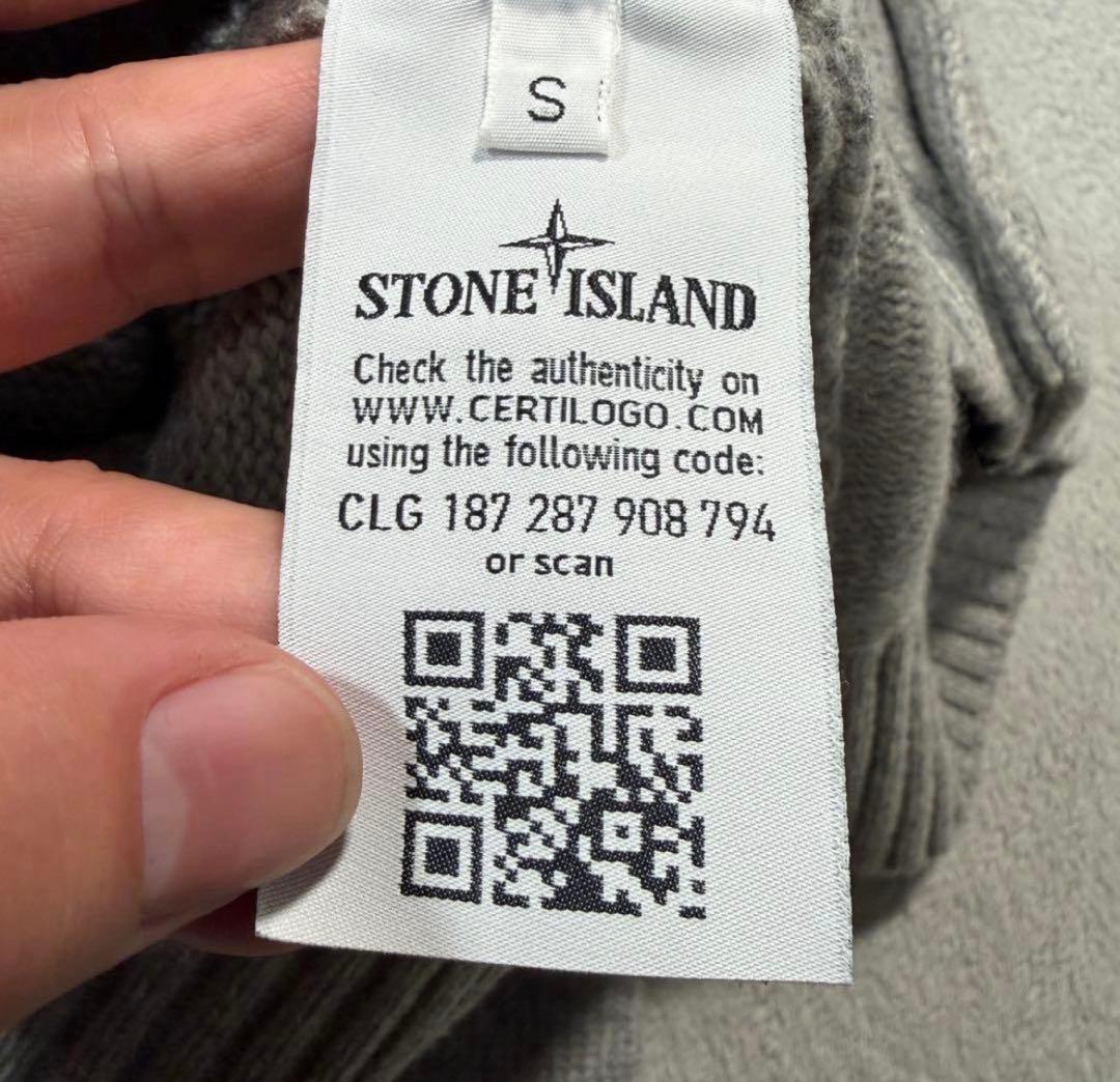 STONE  グレー ニット・セーター