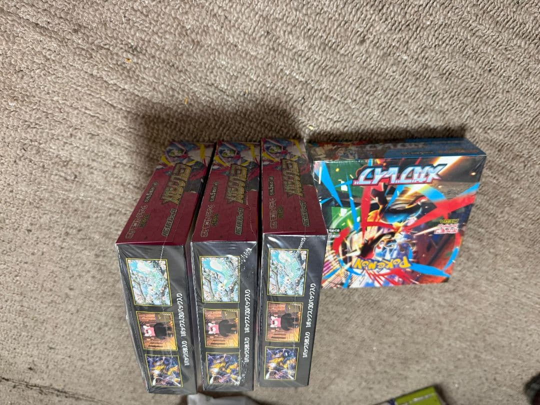 ポケモンカードゲーム ギャラクシーシリーズ 4個セット