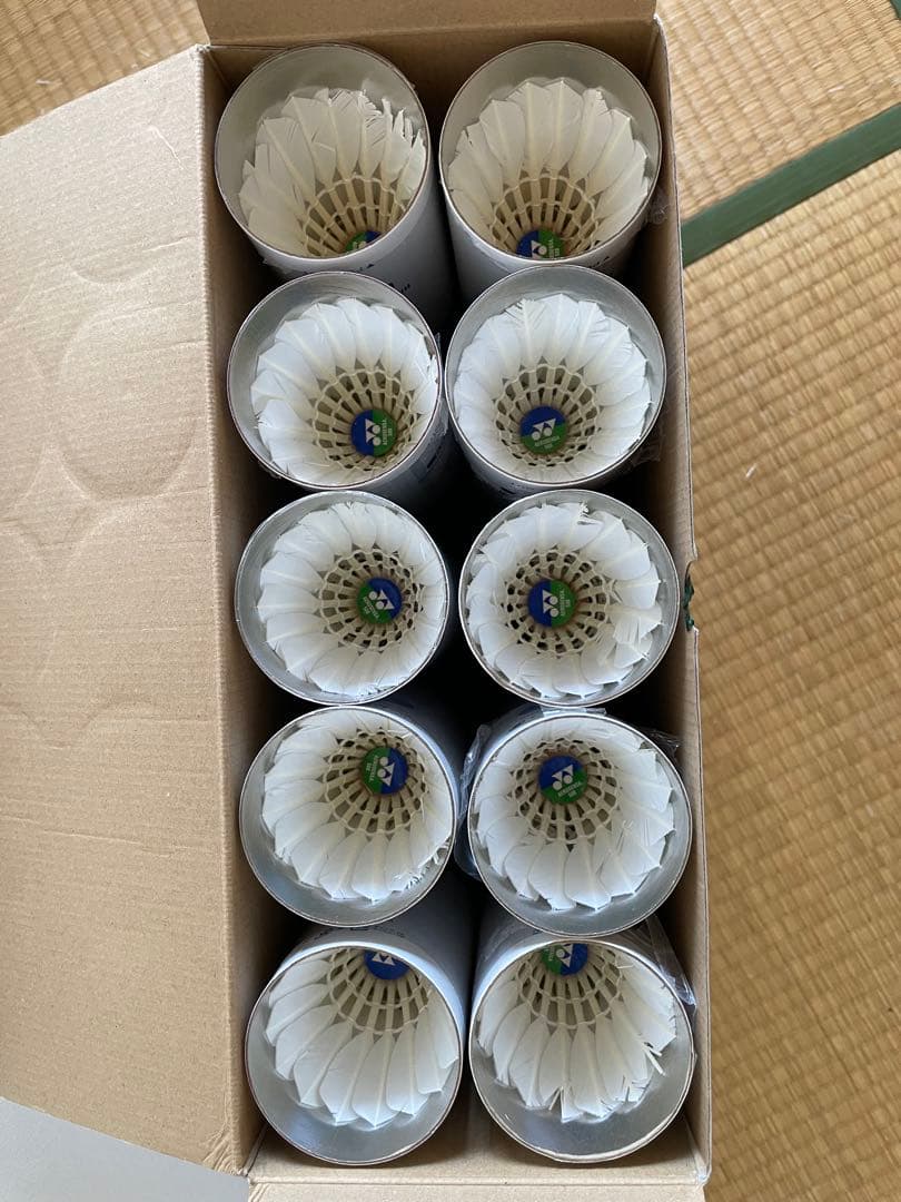 AEROSENS A500 中古バドミントンシャトル120球☆