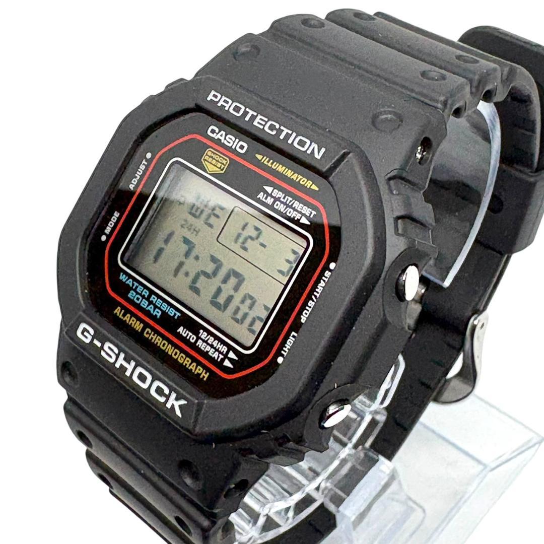 【美品】CASIO G-SHOCK　DW-5600RL-1JF　ブラック
