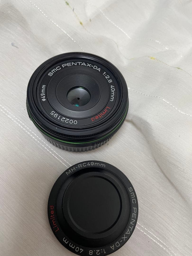 PENTAX DA 40mm F2.8 Limited 説明書・ポシェット付