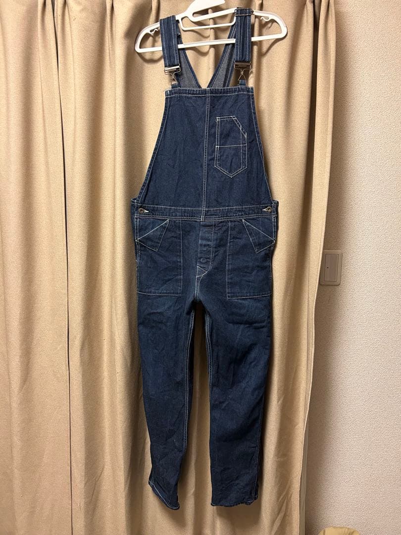 (中古) BEAMS Lee デニムオーバーオール ビームス別注