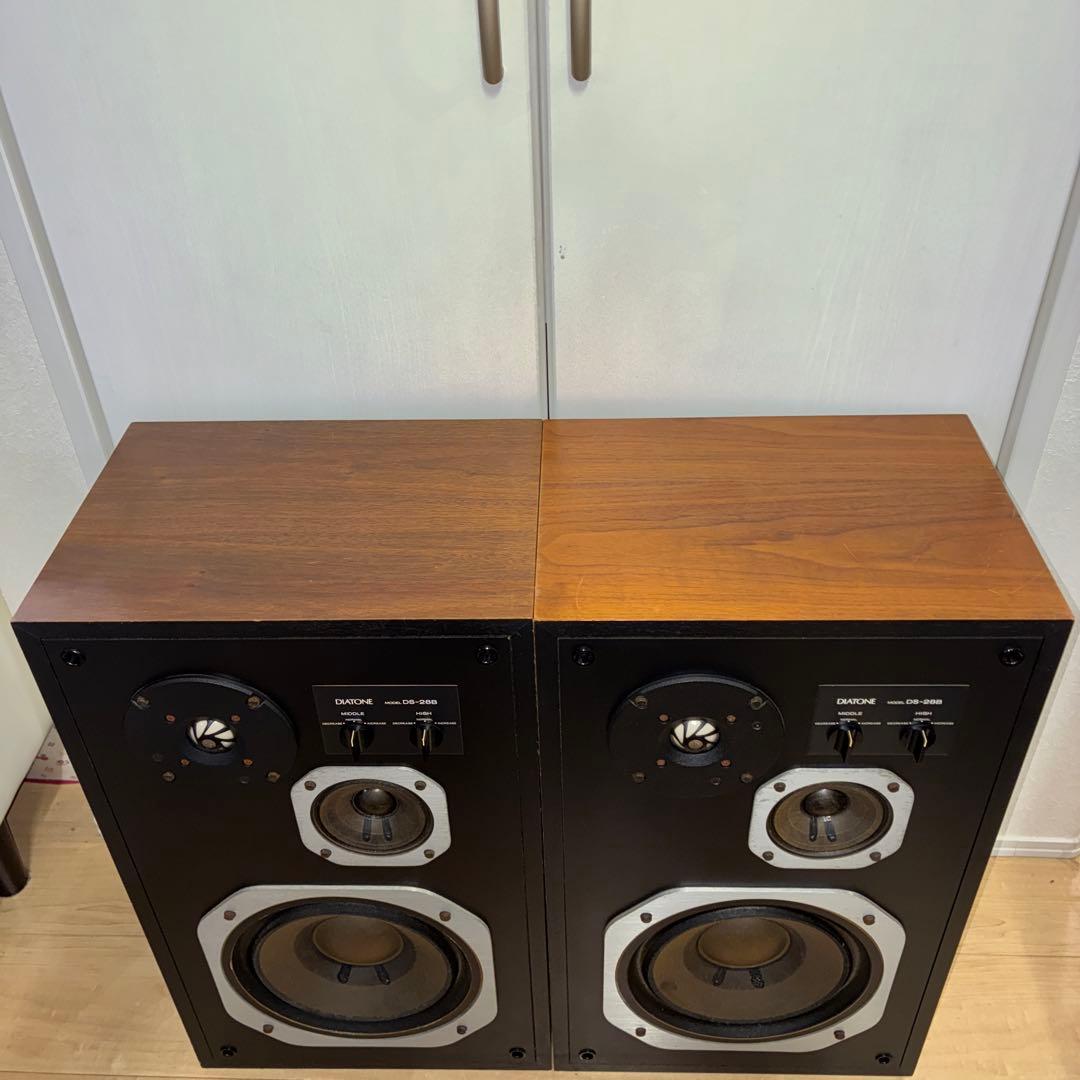 DIATONE スピーカー　ペアDS-28B 完動品　送料込み！いい音です！です