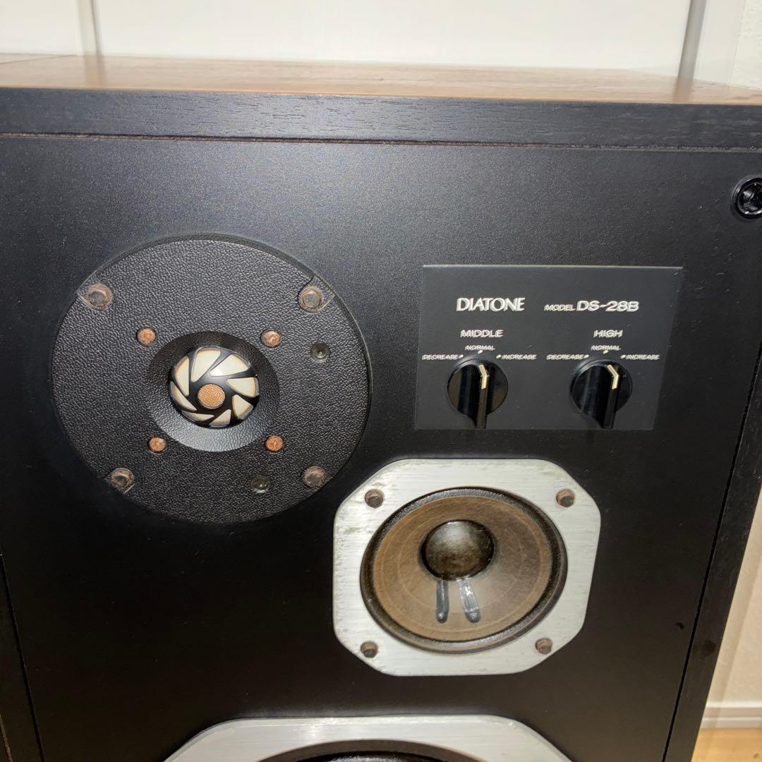 DIATONE スピーカー　ペアDS-28B 完動品　送料込み！いい音です！です