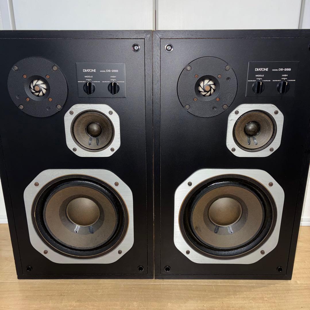 DIATONE スピーカー　ペアDS-28B 完動品　送料込み！いい音です！です