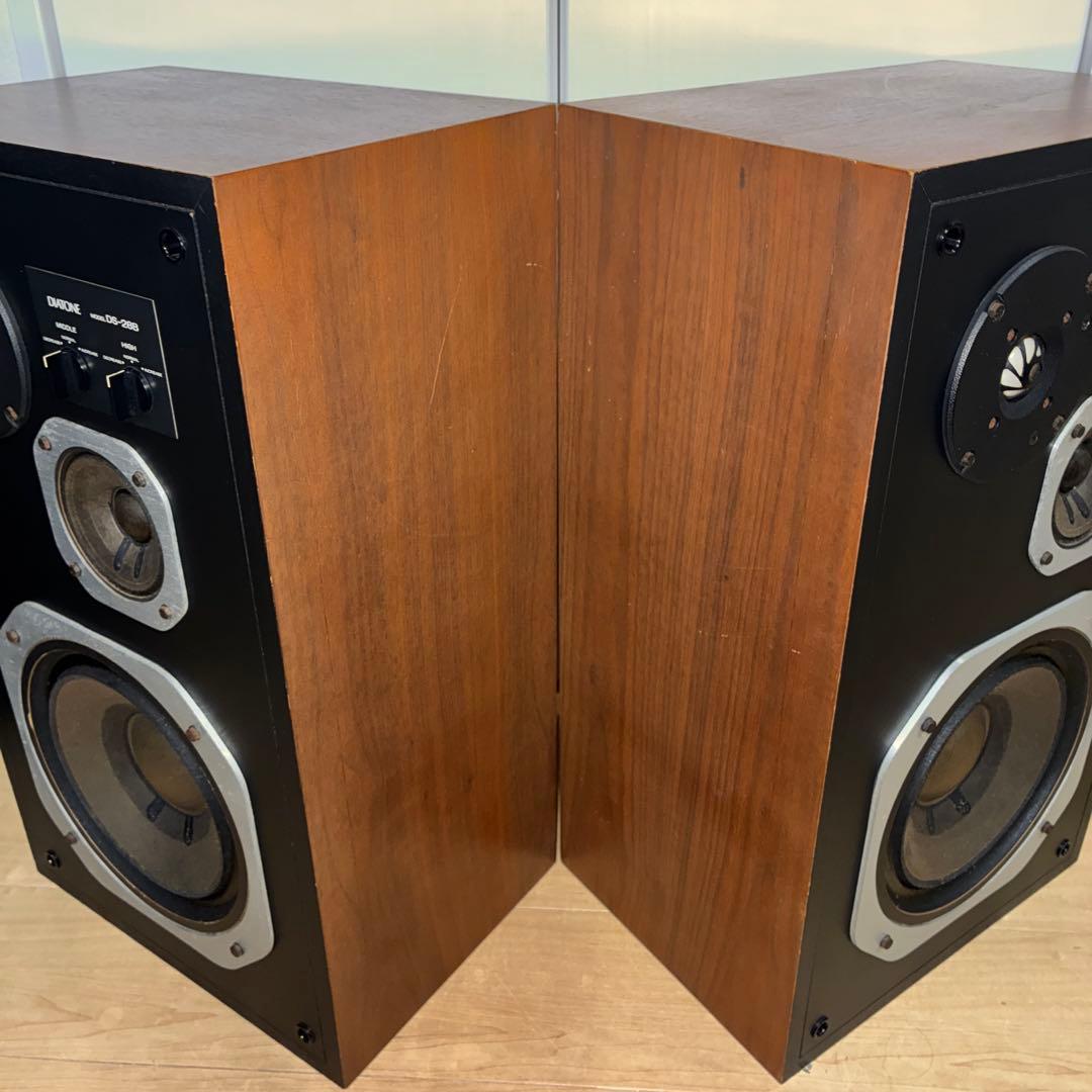 DIATONE スピーカー　ペアDS-28B 完動品　送料込み！いい音です！です