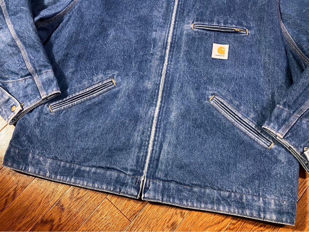 【幻級】90s USA製 Carhartt デニム デトロイトジャケット XL