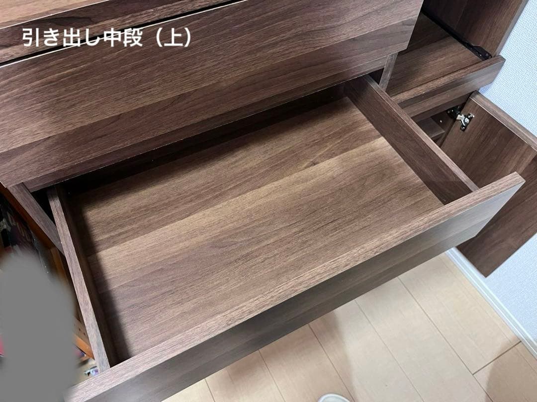 LOWYA【美品組み立て済】【3月発送】食器棚 コンセント付キッチン収納