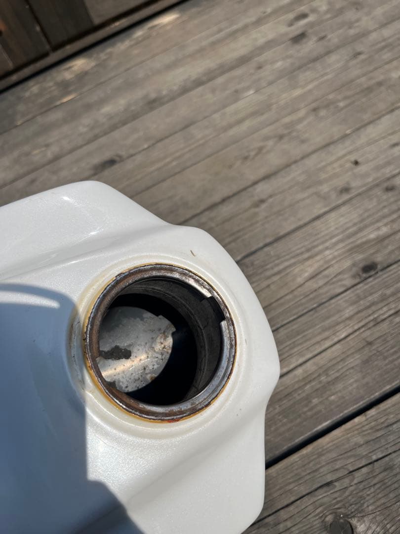 ★tw200 純正タンク　パール★