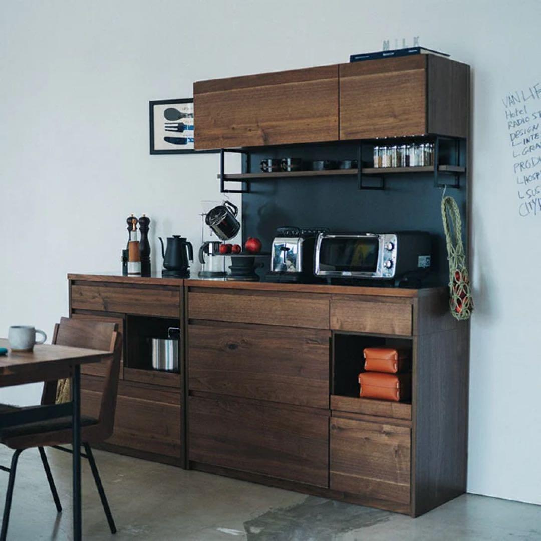 ウニコ【unico】DIX(ディクス)　キッチンボード W1200