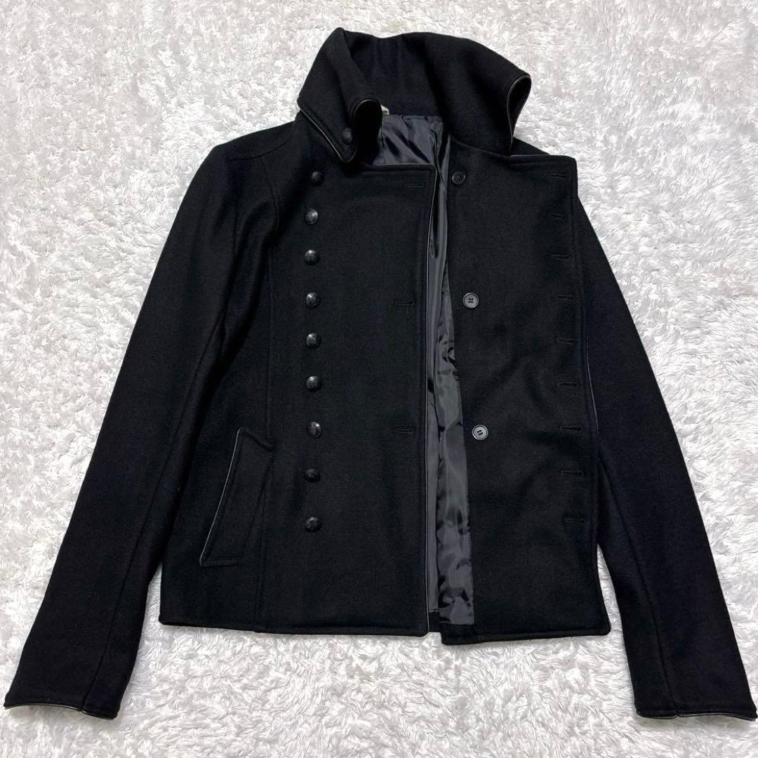 美品✨ 00s y2k archive ナポレオンジャケット 黒ウール お兄 M