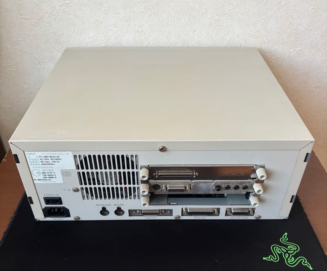 PC-9801BX2 本体のみ 動作品
