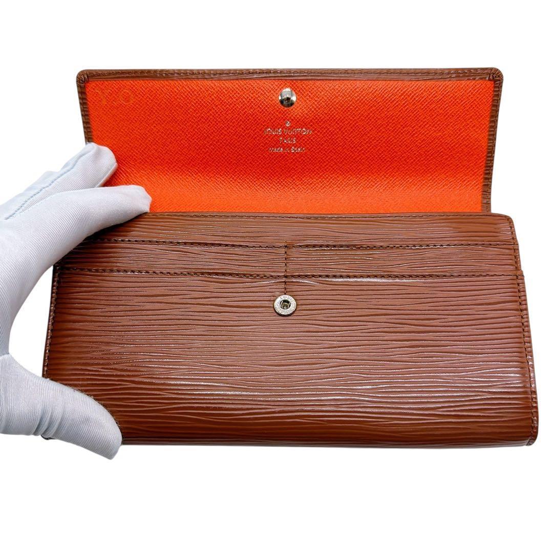 ルイヴィトン M60321 エピ ポルトフォイユ サラ 長財布 美品 お買い得