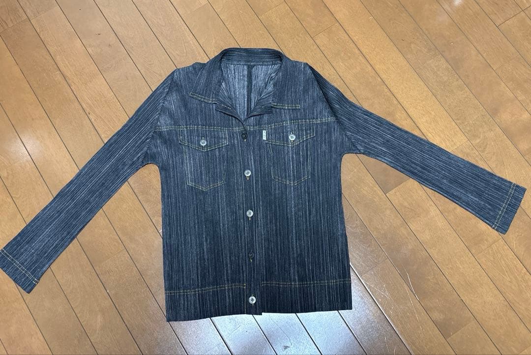 PLEATS PLEASE デニムスタイルジャケット サイズ3