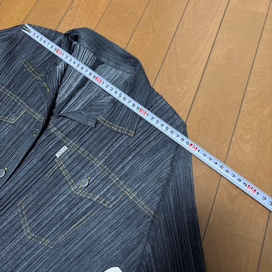 PLEATS PLEASE デニムスタイルジャケット サイズ3