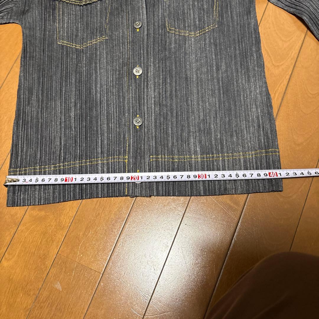 PLEATS PLEASE デニムスタイルジャケット サイズ3