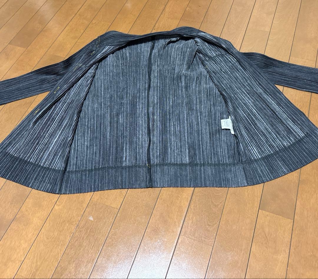 PLEATS PLEASE デニムスタイルジャケット サイズ3