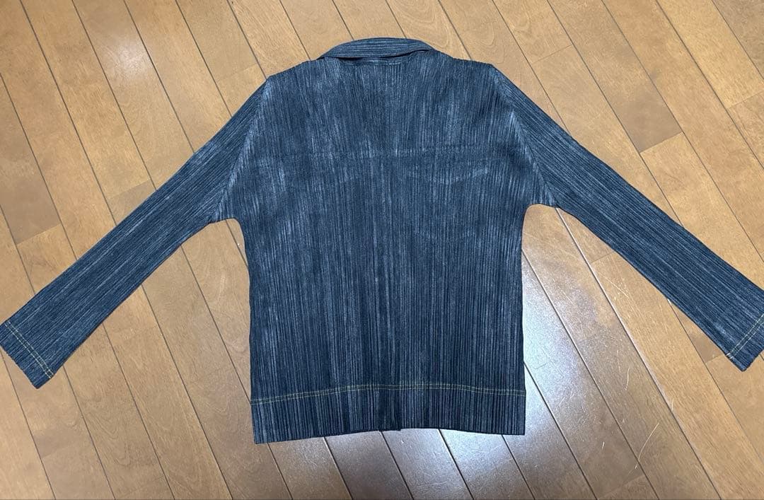 PLEATS PLEASE デニムスタイルジャケット サイズ3