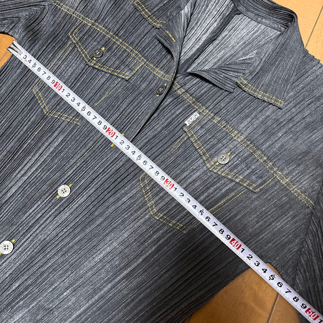 PLEATS PLEASE デニムスタイルジャケット サイズ3
