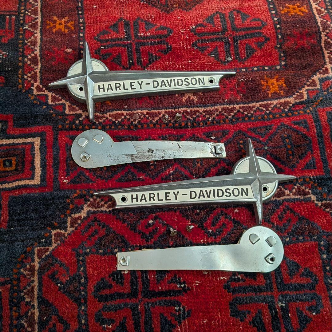 61-62 パンヘッド ハーレー タンクエンブレム 台座 ナックル ショベル