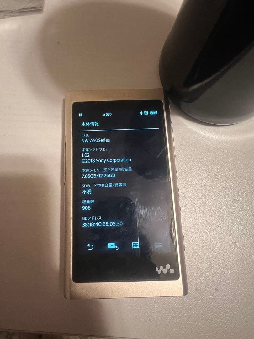 SONY NW-A50Series スピーカー付き