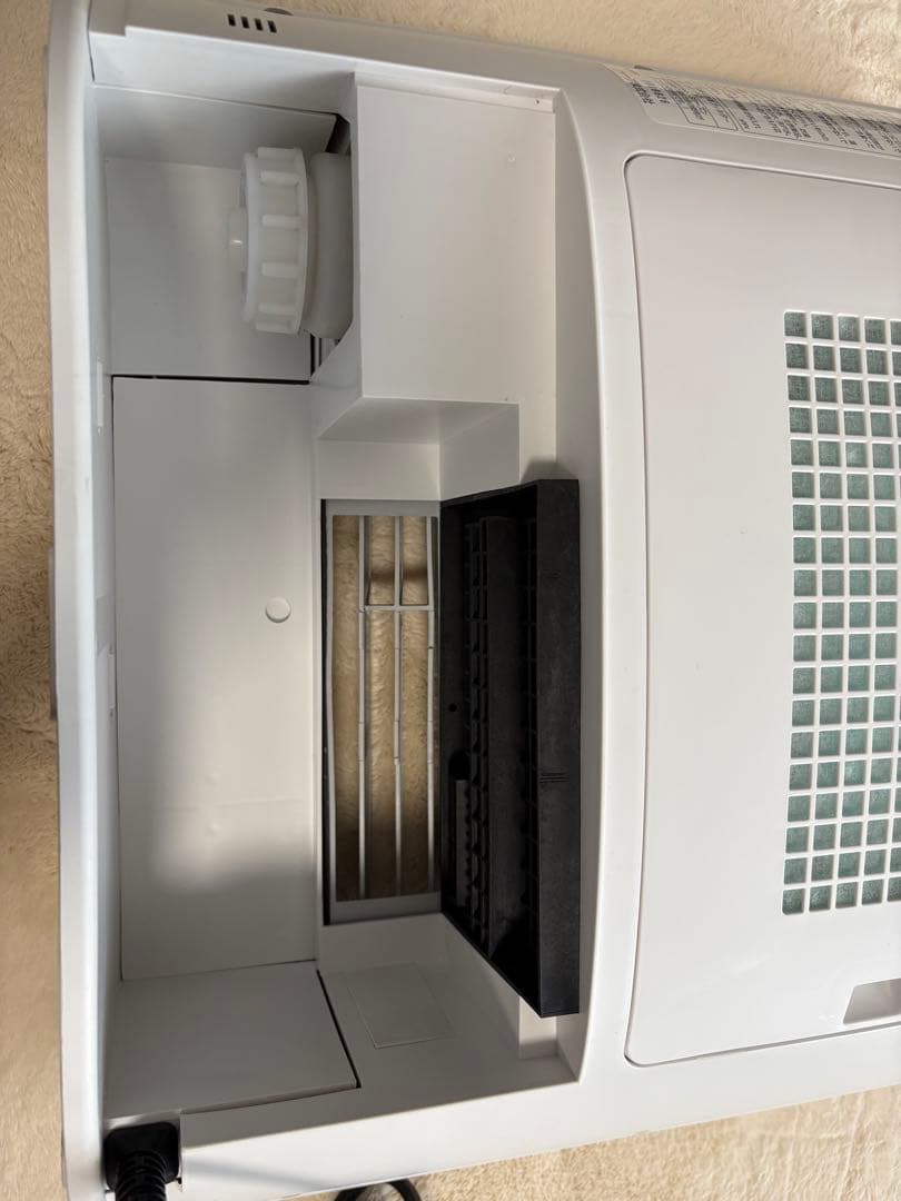 【美品】SHARP加湿セラミックファンヒーター HX-L120-W 2021年製