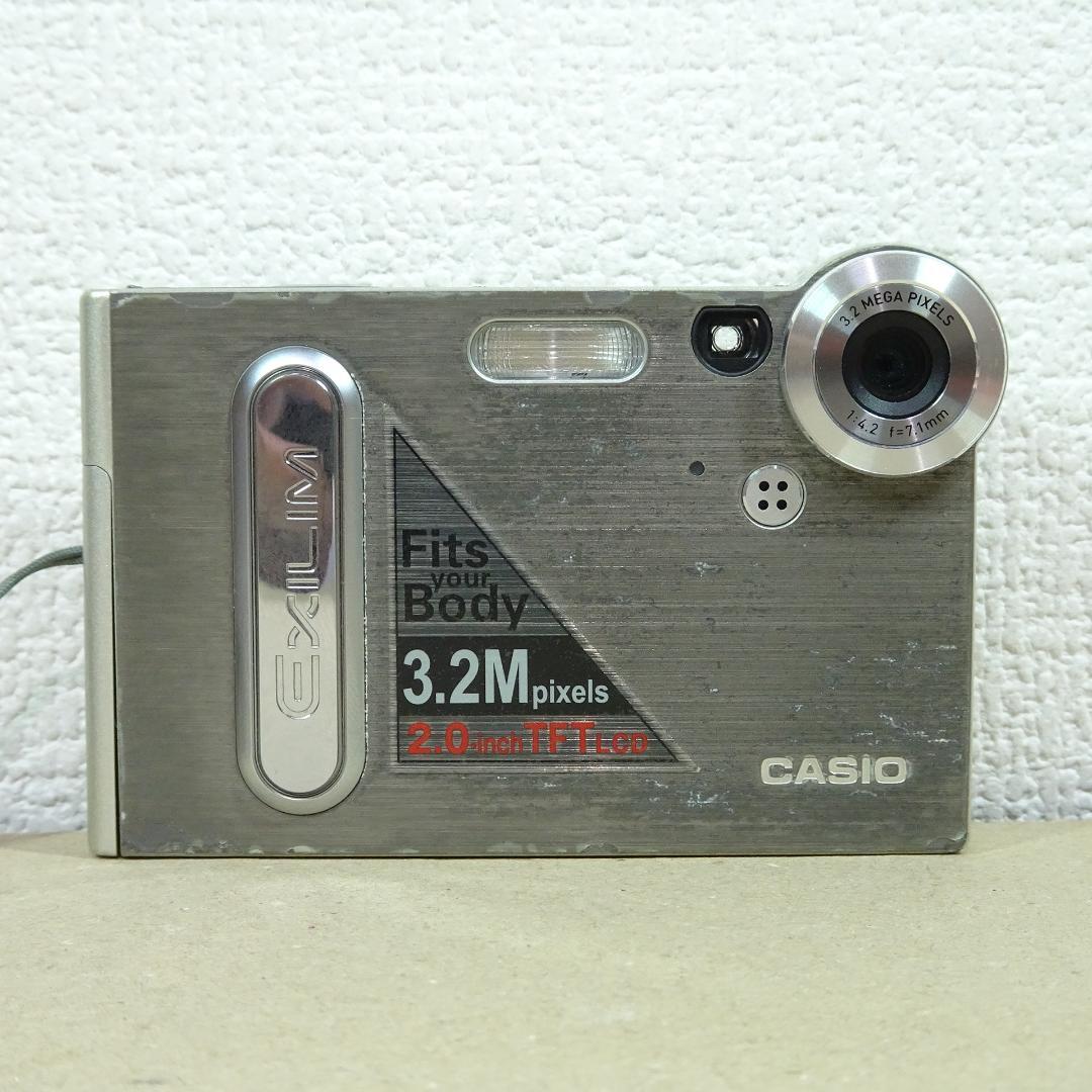 カシオ EXILIM EX-S3 オールドコンデジ デジカメ バッテリー新品付き