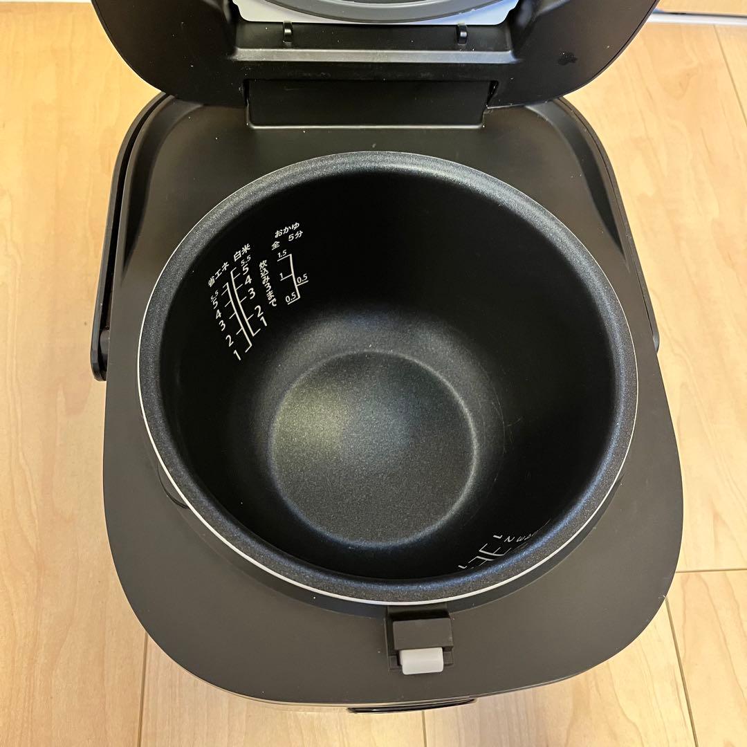 【美品】YAMAZEN 炊飯器 YJN-E101(B)