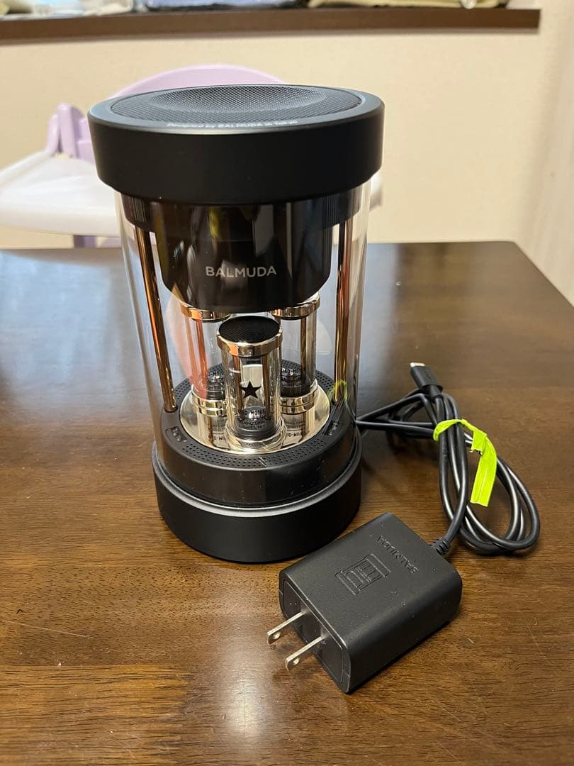 ⭐︎専用⭐︎BALMUDA スピーカー ブラック ACアダプター付き