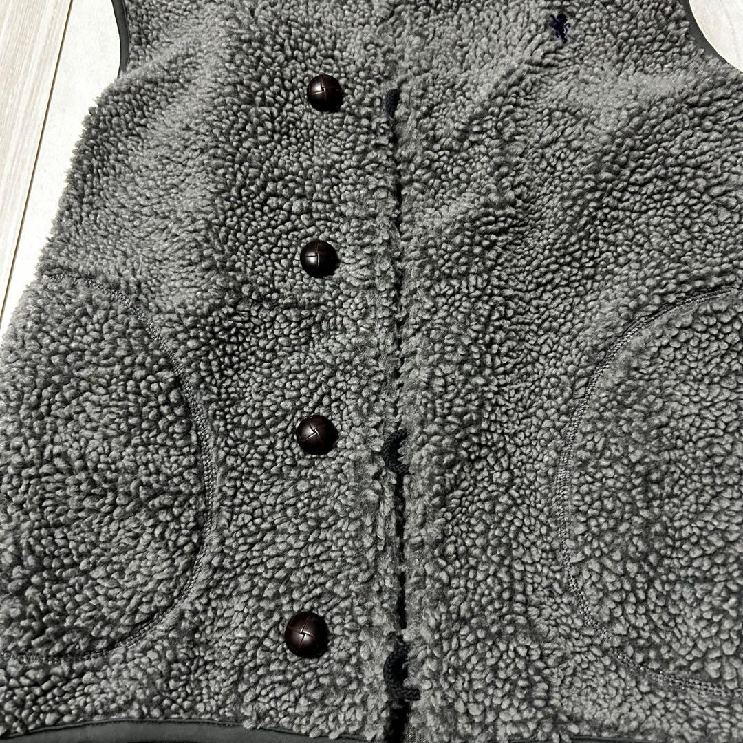 Gymphlex ジムフレックス ボア フリース フーデッドベスト14