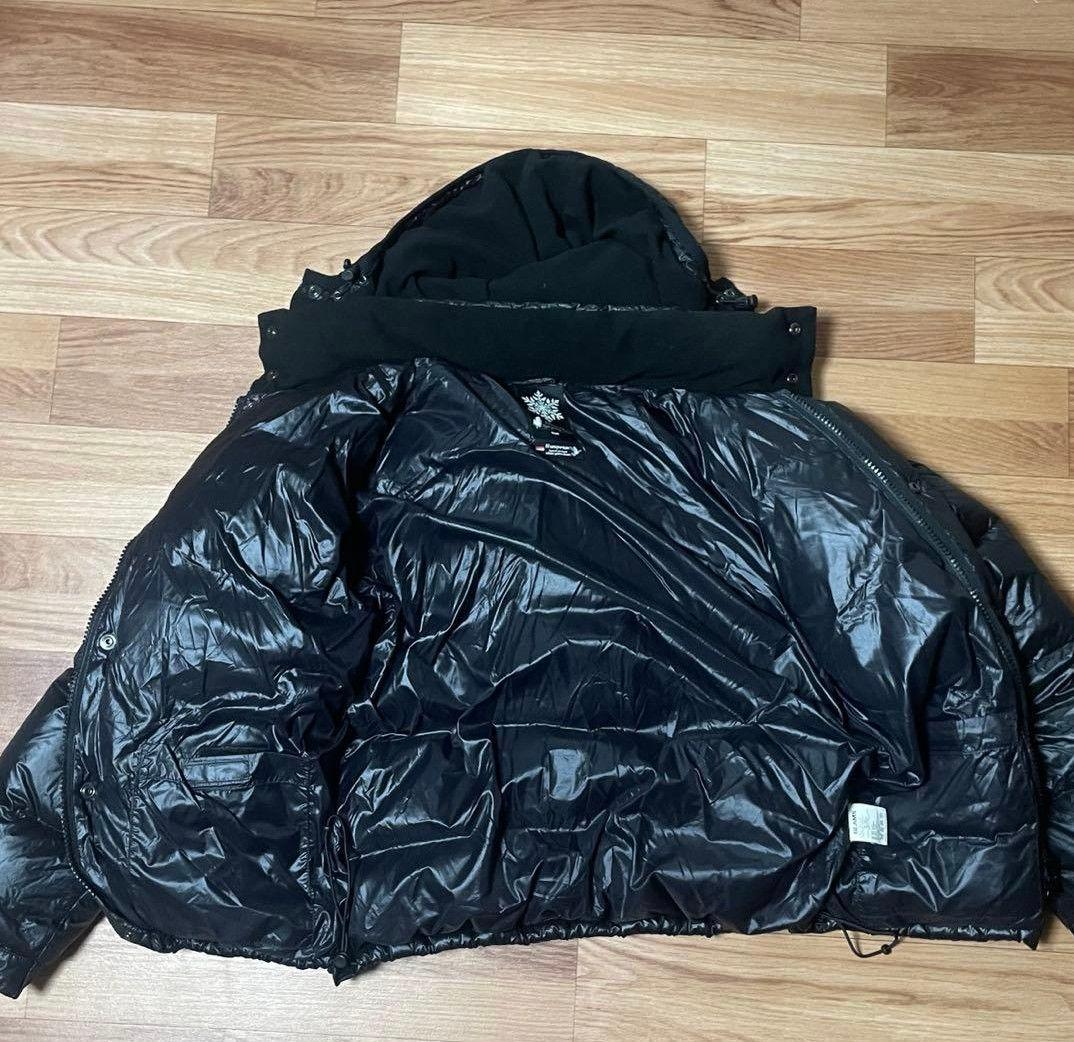 BEAMS★ブラック ダウンジャケット★黒　短丈ヌプシファーストダウン ビームス