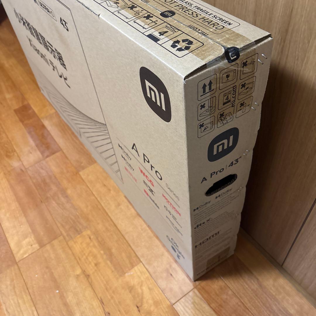 シャオミ Xiaomi 43インチ テレビ A Pro 4K
