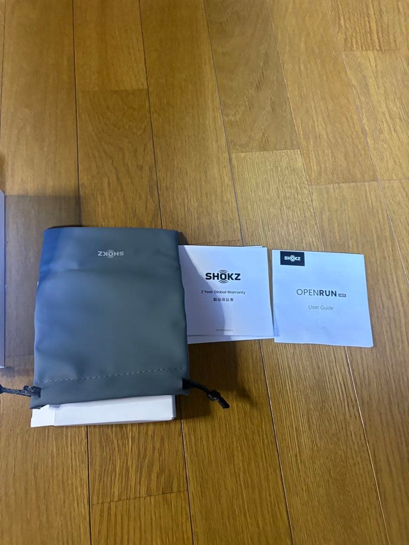 SHOKZ OPENRUN 骨伝導イヤホン 本体