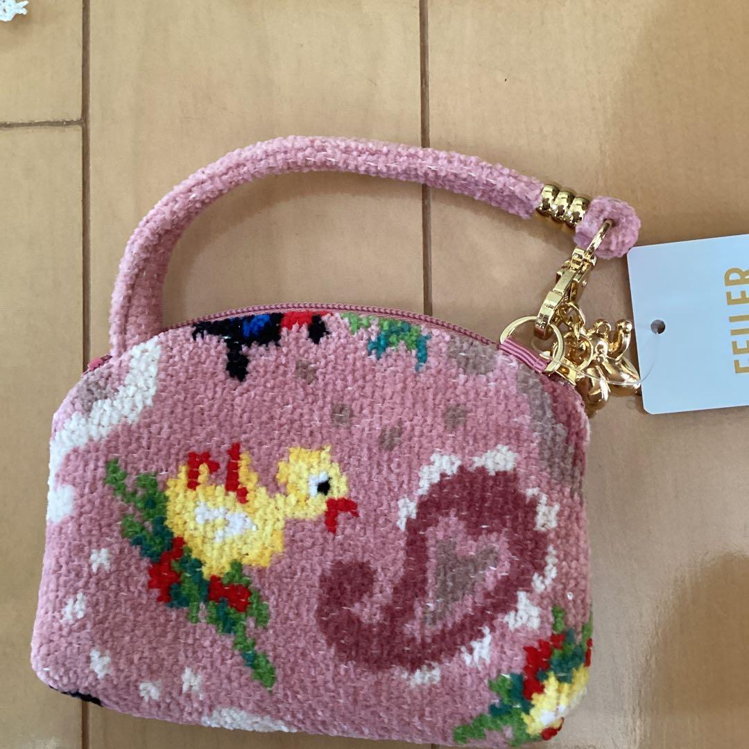 フェイラー　近沢レース　コラボハンカチミニポーチセット