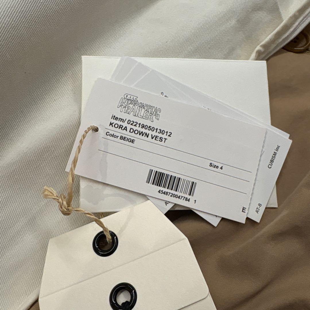 極上品 visvim ￼ICT KORA DOWN VEST