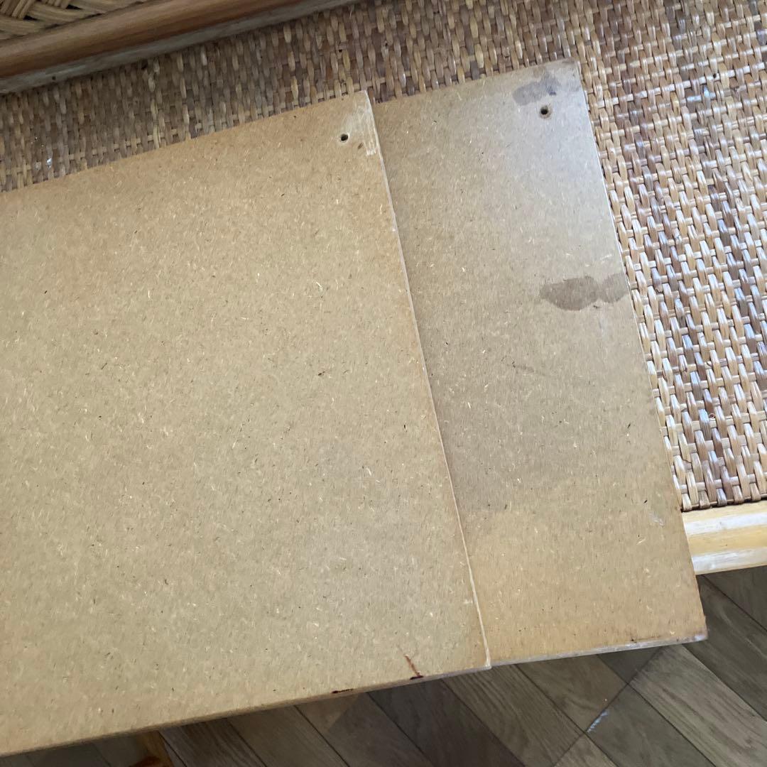 ラタン ガラスキャビネット