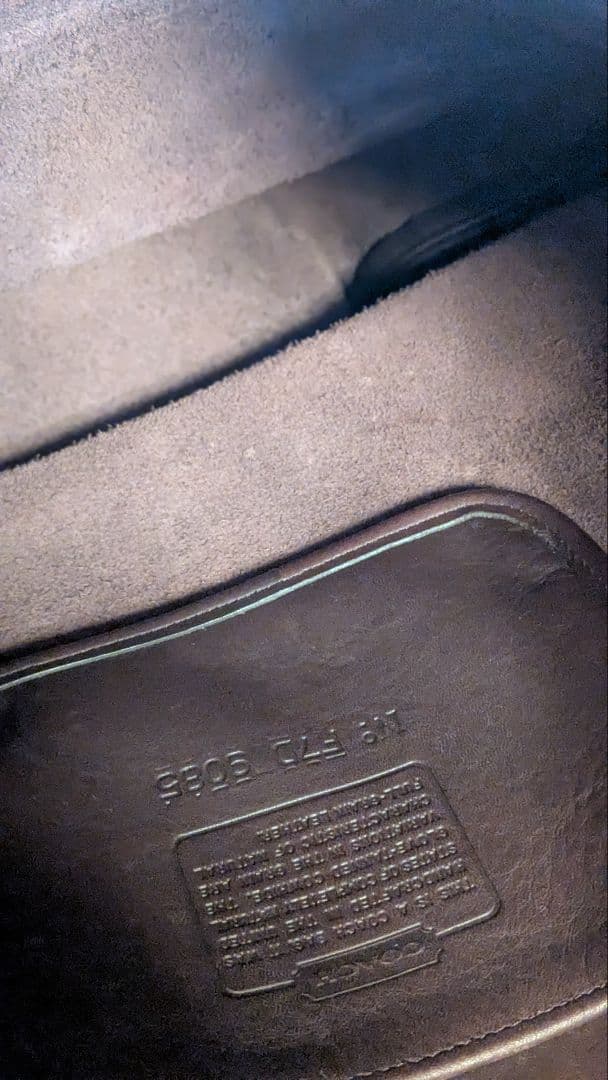 極美品　オールドコーチ　ダークブラウン