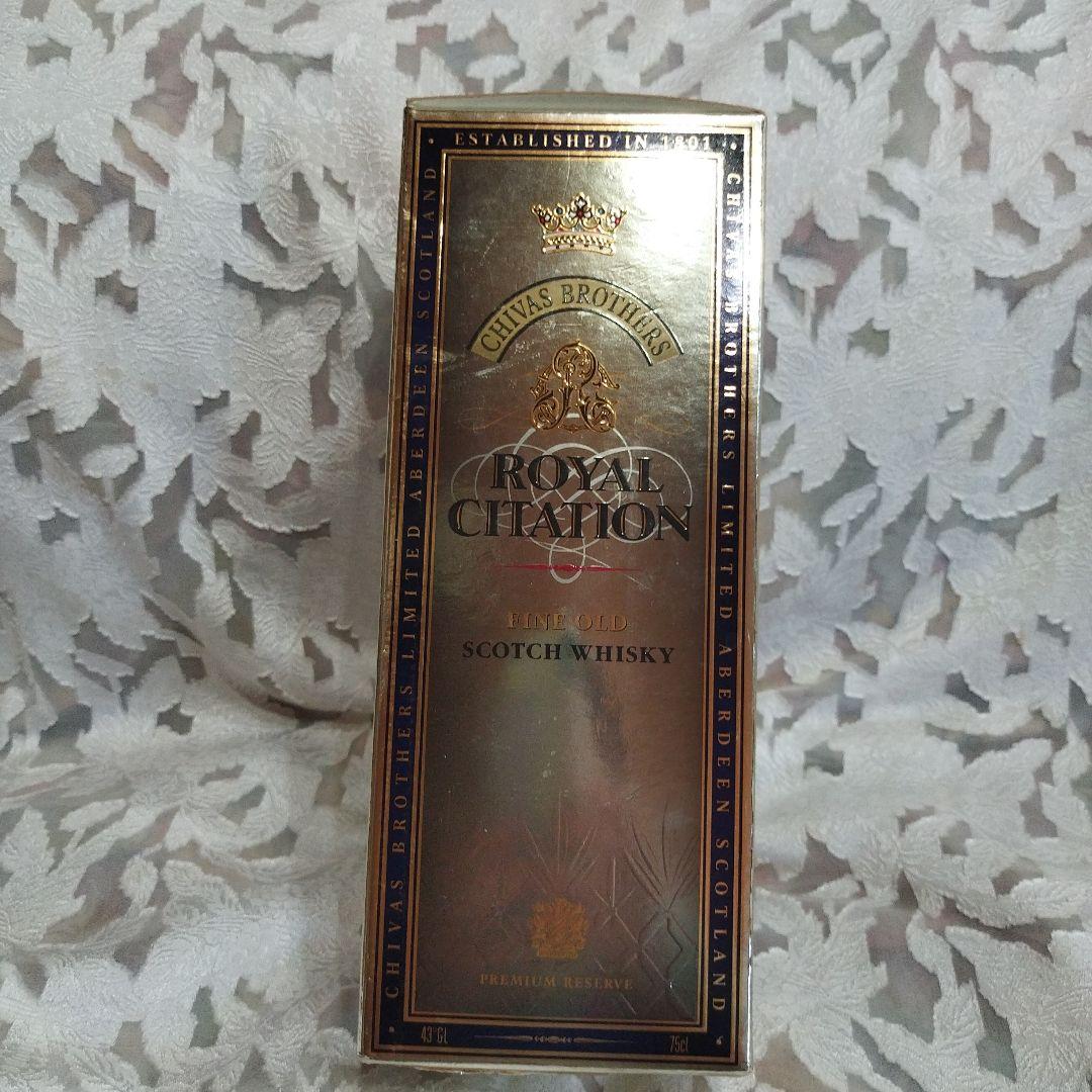 【古酒未開封】シーバスブラザーズ ロイヤル シタシオン ビンテージウイスキー