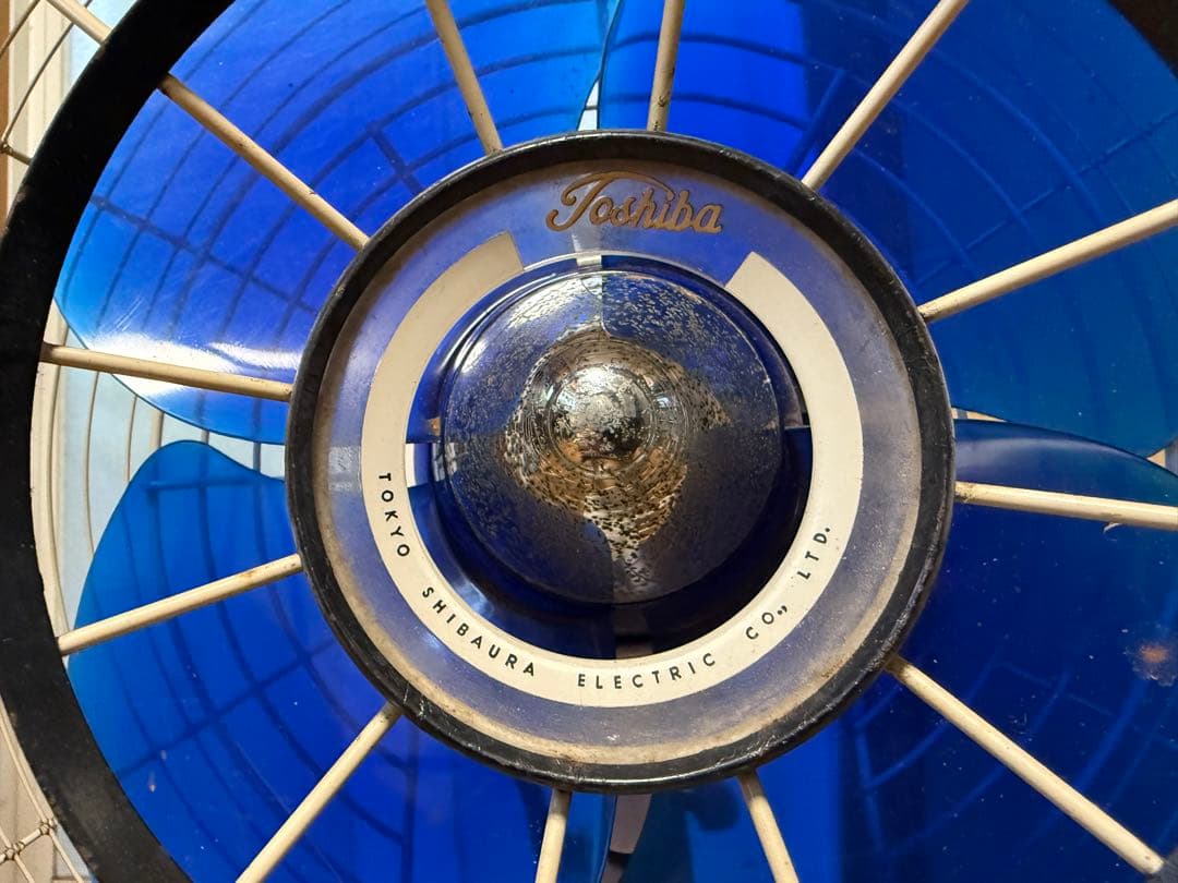 東芝 レトロ 扇風機 HL 昭和 家電 動作品 アンティーク インテリア