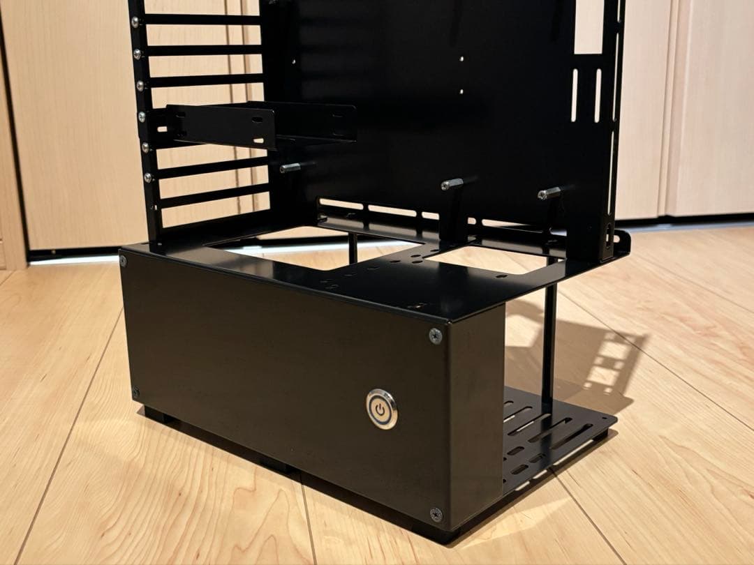 長尾製作所 オープンフレームver.ATX SS-NFRAME-ATX 組立済み