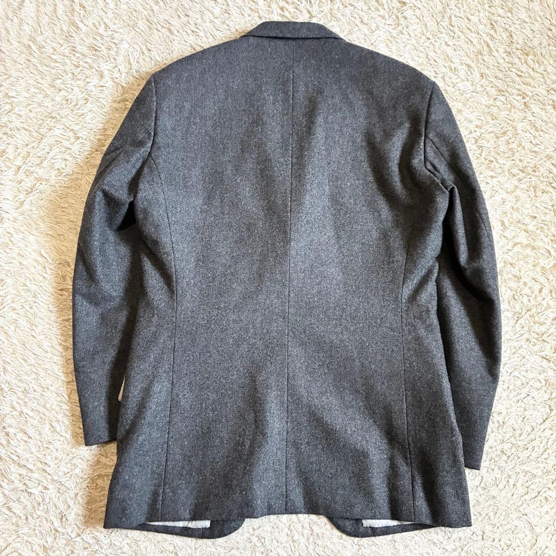 【美品】 高級生地　カノニコ3ピース スーツセットアップ グレー イタリア