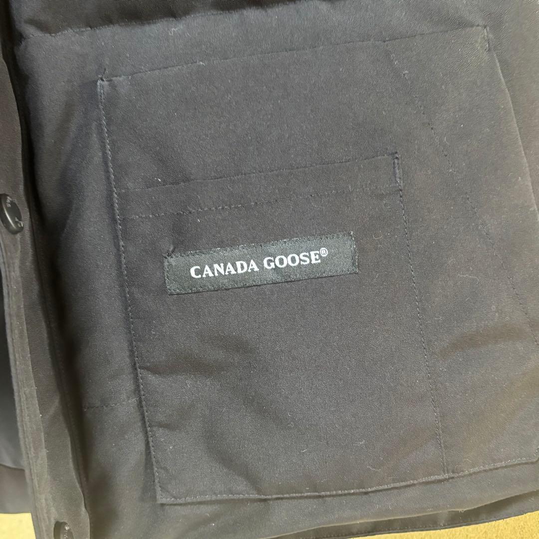   ブラック ダウンベスト S