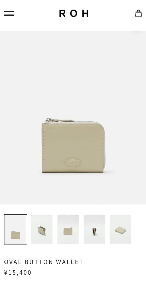 ノベルティバッグ付！ローソウル　ROH　SEOUL Wallet　財布　新品