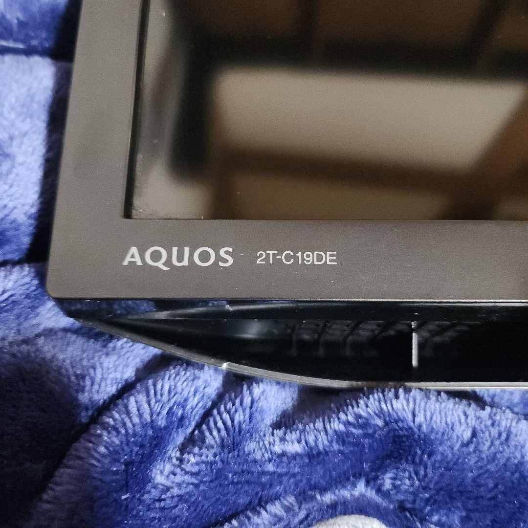 SHARP 液晶　AQUOS 2T-C19DE 2024年製