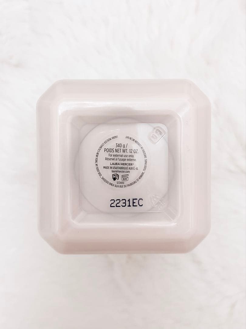 ローラメルシエ　ホイップトボディークリーム　アンバーバニラ 340g