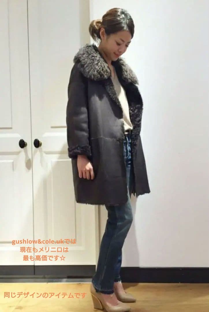 GUSHLOW＆COLE ムートンコート ファー Deuxieme Classe