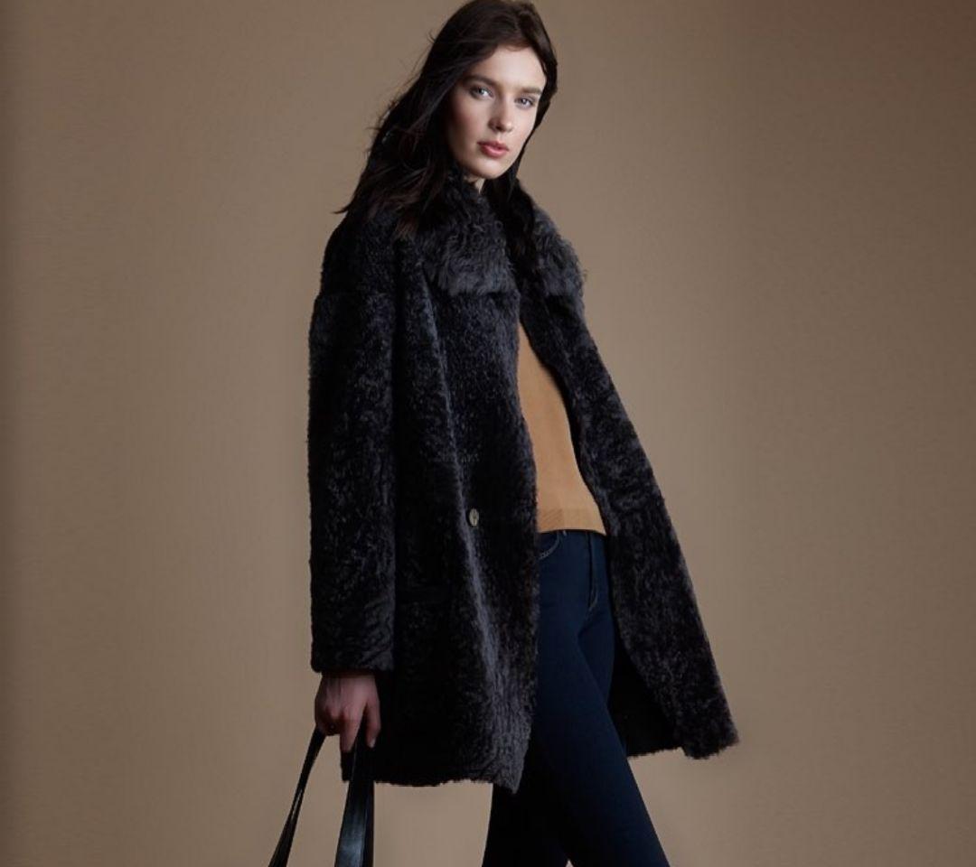 GUSHLOW＆COLE ムートンコート ファー Deuxieme Classe