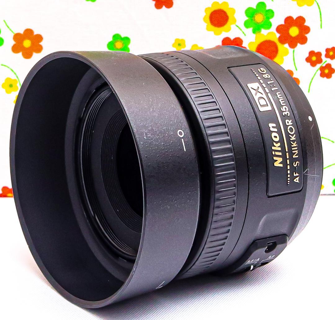 ニコン Nikon NIKKOR 35mm f1.8☆明るい単焦点レンズ♪